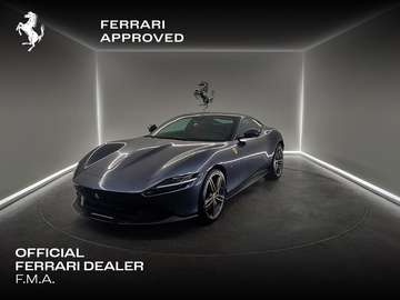 Blu Roma / Bordeaux Interior / Ferrari Approved