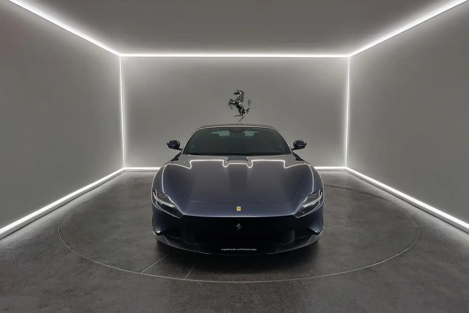 Ferrari Roma Blu Roma / Bordeaux Interior / Ferrari Approved Blauw - 2