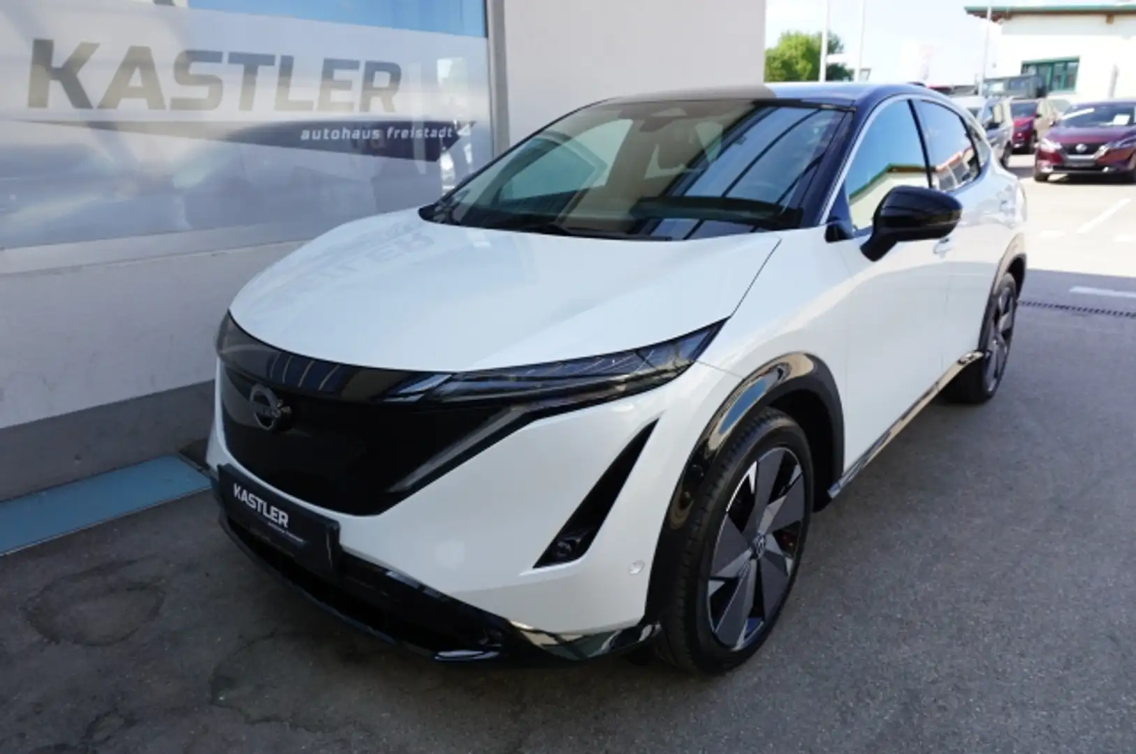 Nissan Ariya 87kWh Evolve Pack, Leder Alb - 1
