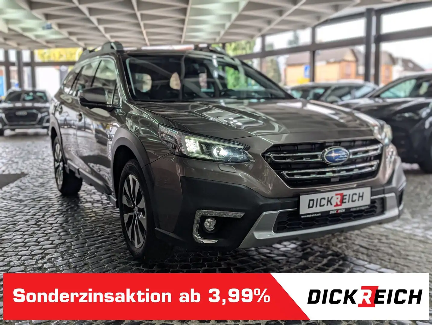 Subaru OUTBACK 2.5i Platinum EyeSight LED LEDER PANO TO Gris - 1
