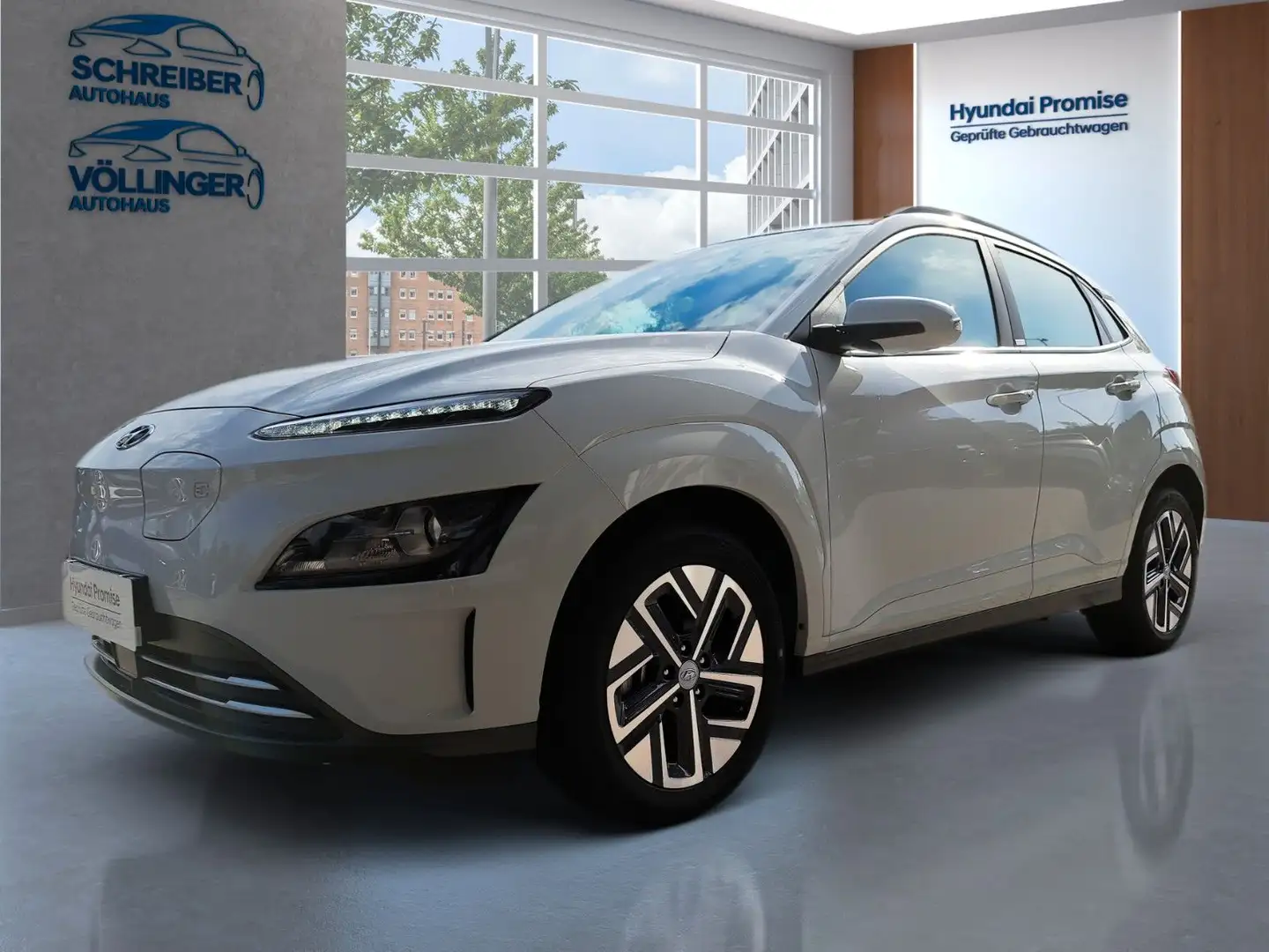 Hyundai KONA Select Elektro 2WD Wit - 1