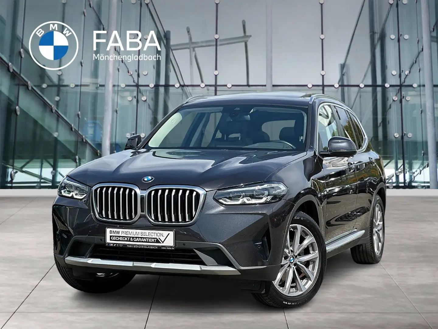 BMW X3 xDrive20i HiFi DAB LED WLAN Pano.Dach Grijs - 1