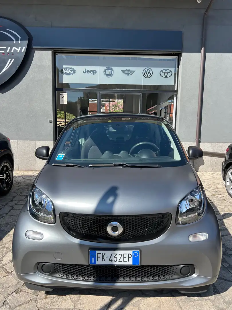 smart forTwo Fortwo 0.9 t Passion 90cv twinamic Grigio - 2