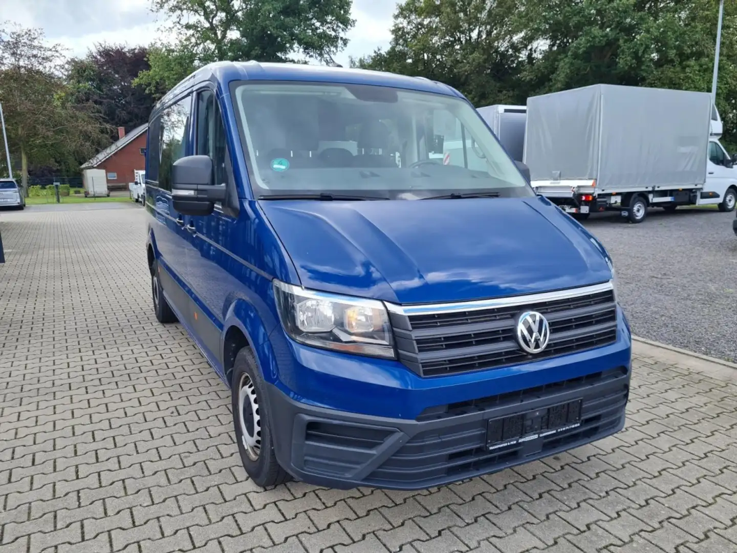 Volkswagen Crafter 35 Kasten Plus Doka mixto NAVI AHK 6 Sitze Blau - 2