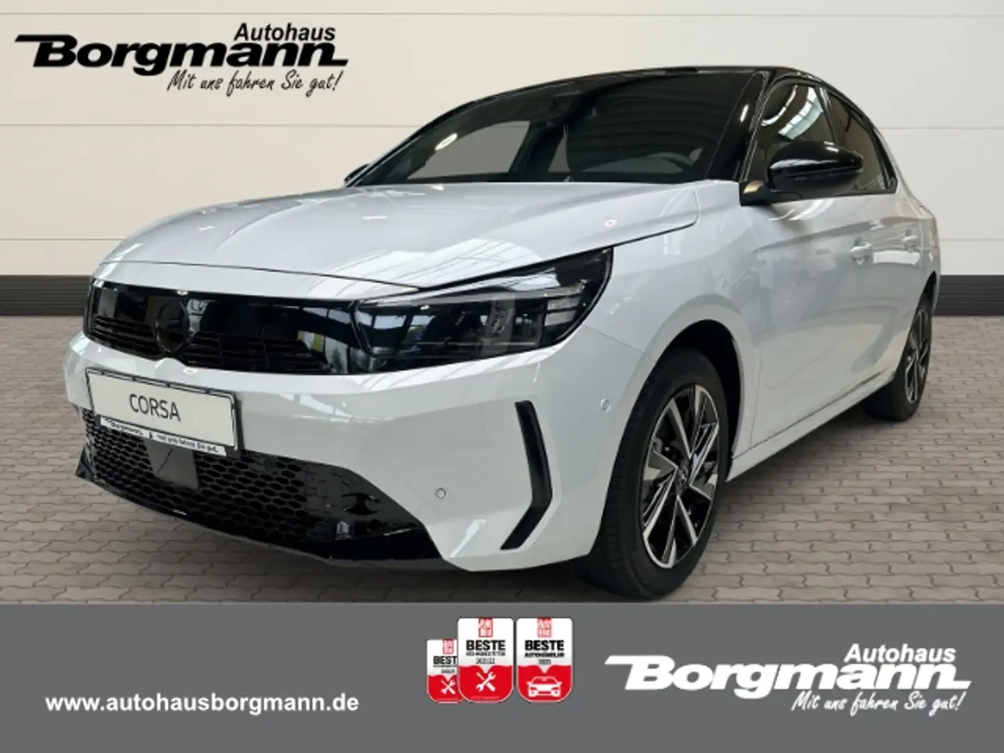 Opel Corsa F GS, Parkpilot vorne und hinten 130 Grad Rückfah Blanc - 1