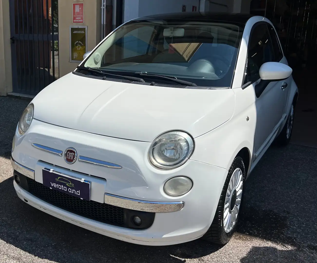 Fiat 500 500 III 1.2 Lounge 69cv Blanc - 1