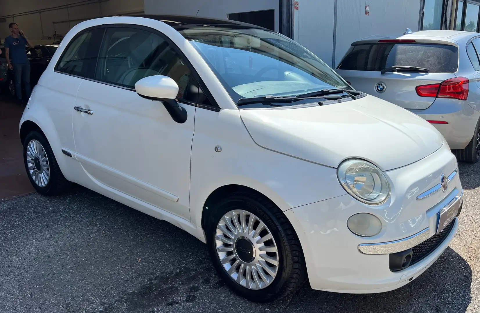 Fiat 500 500 III 1.2 Lounge 69cv Blanc - 2