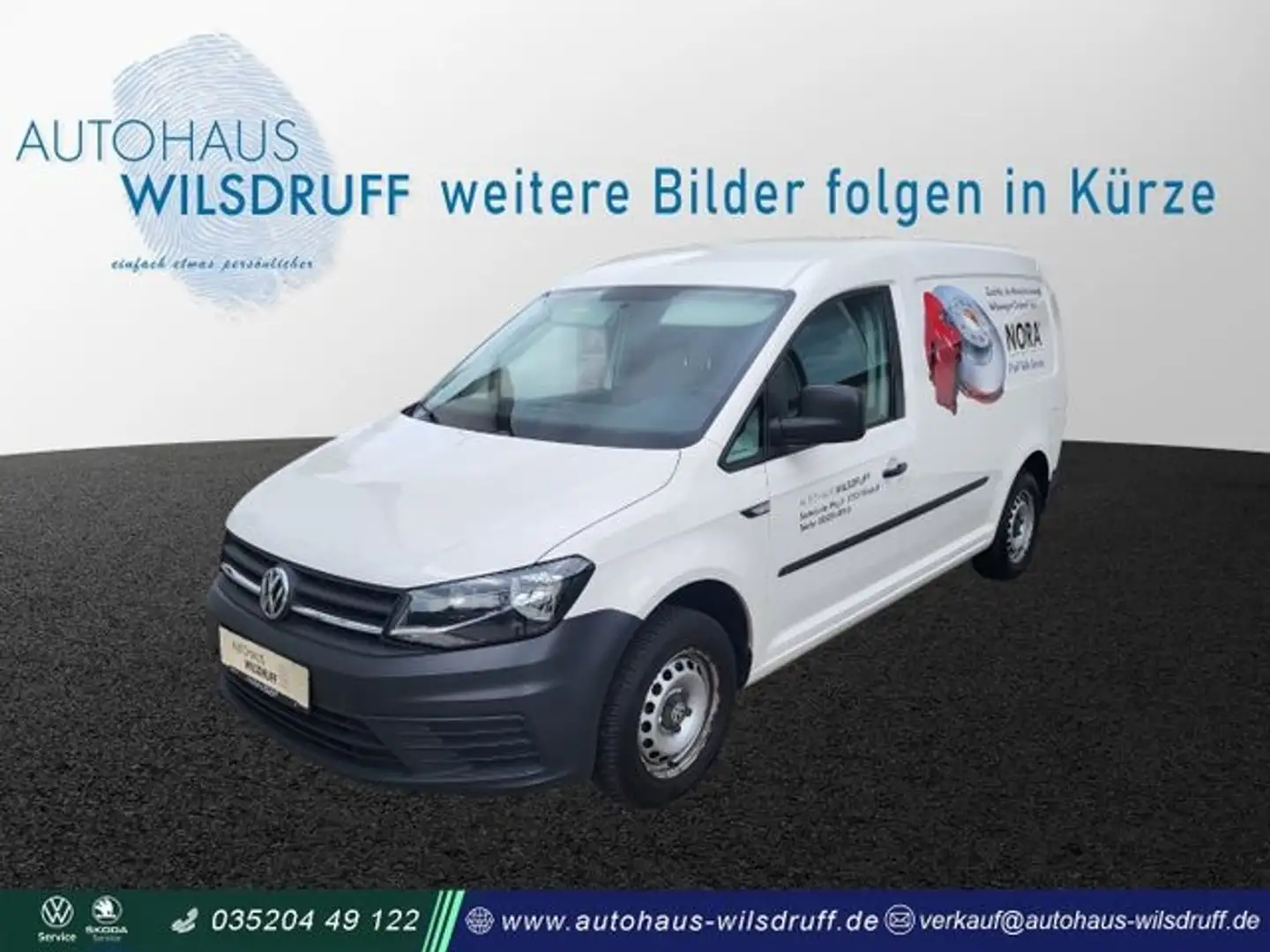 Volkswagen Caddy 2.0 TDi Kasten PDC Klima HU/AU Neu Weiß - 1