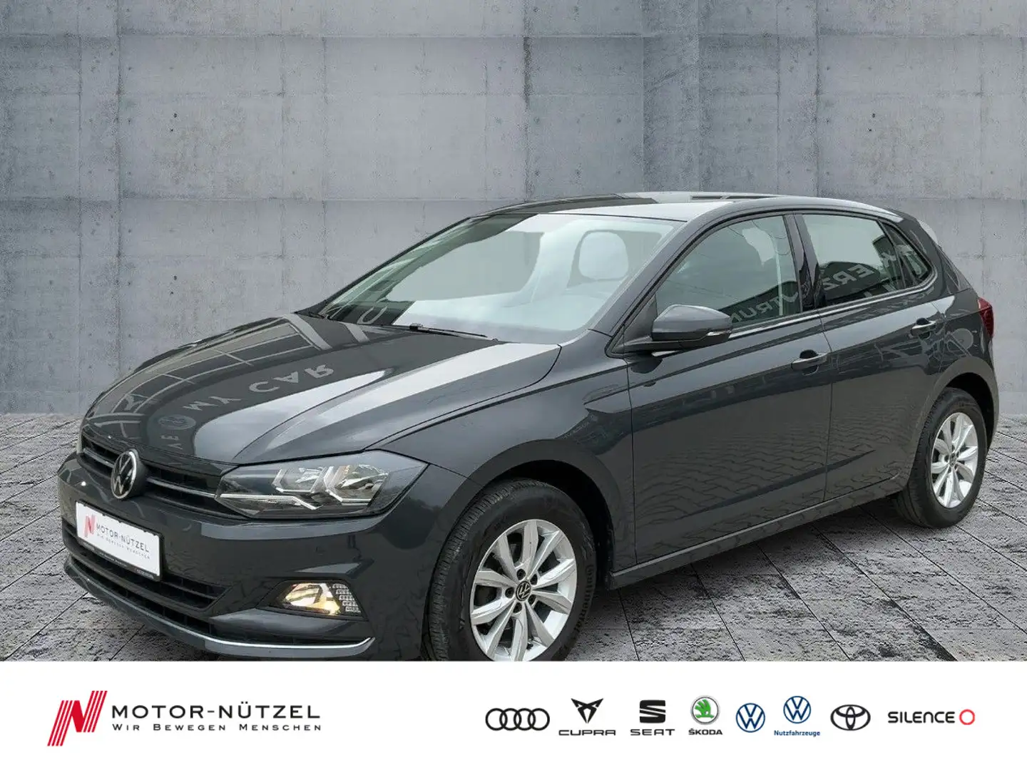 Volkswagen Polo 1.0 TSI HIGHLINE KLIMA+SITZHEIZUNG+DAB+ALU Grau - 1
