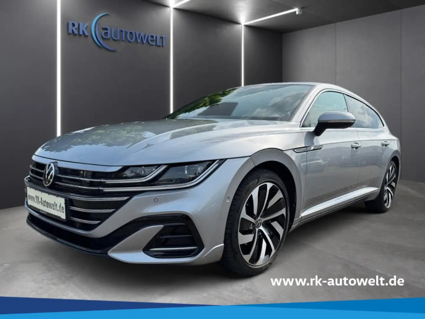 Volkswagen Arteon Shootingbrake R-Line 1.4 TSI eHybrid AHK Navi Lede Silber - 1