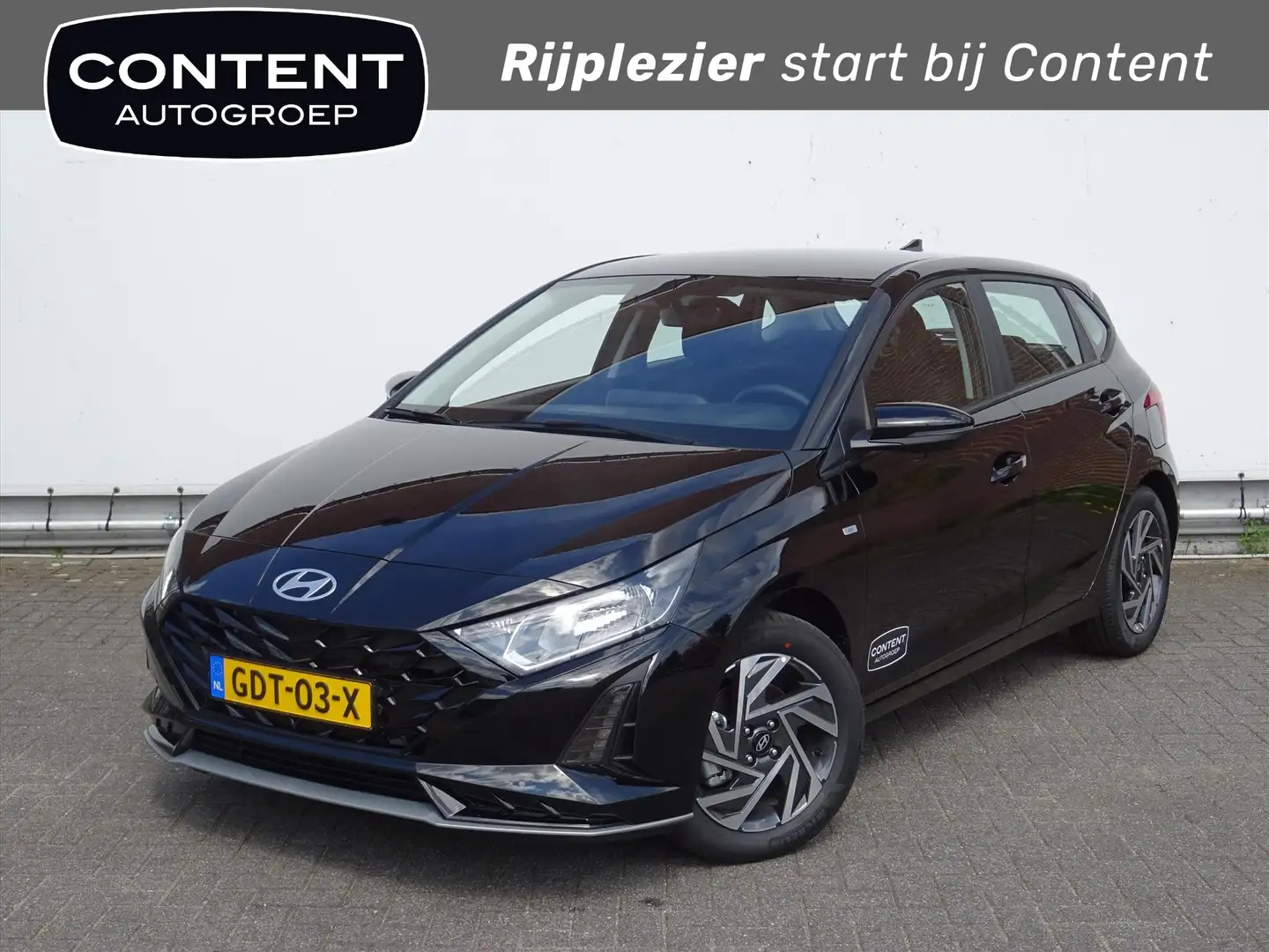Hyundai i20 1.0 T-GDI 48V 100PK Comfort Schwarz - 1