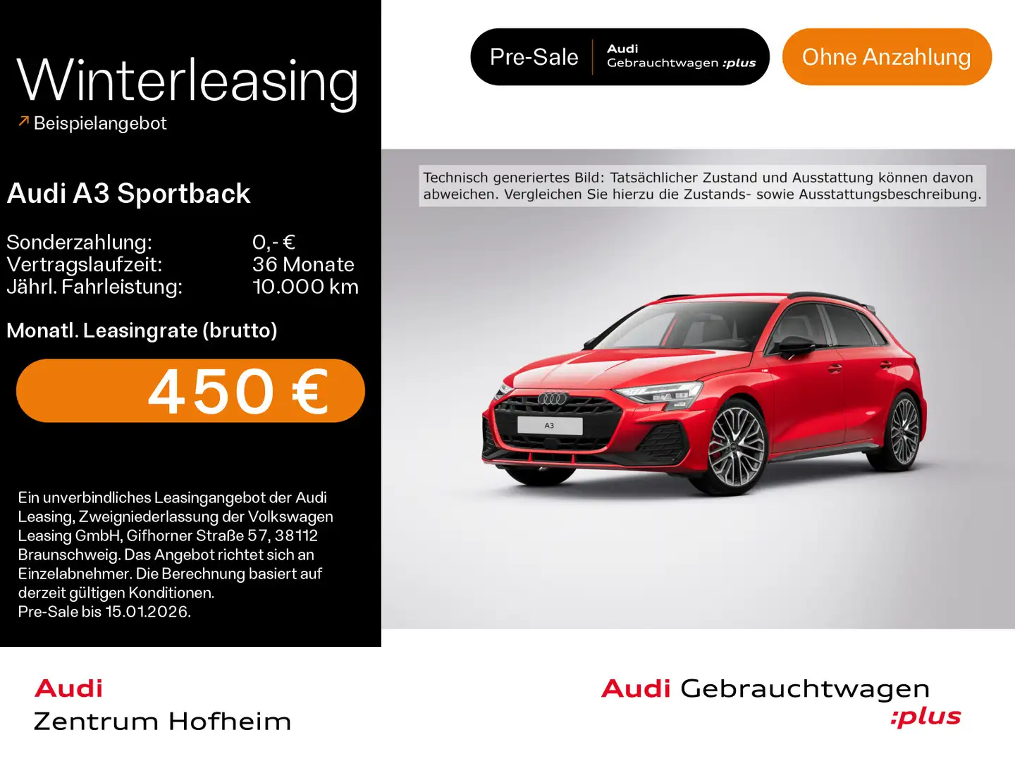Audi A3 35 TDI 2x S line S tro*Sonos*Matrix Rot - 1