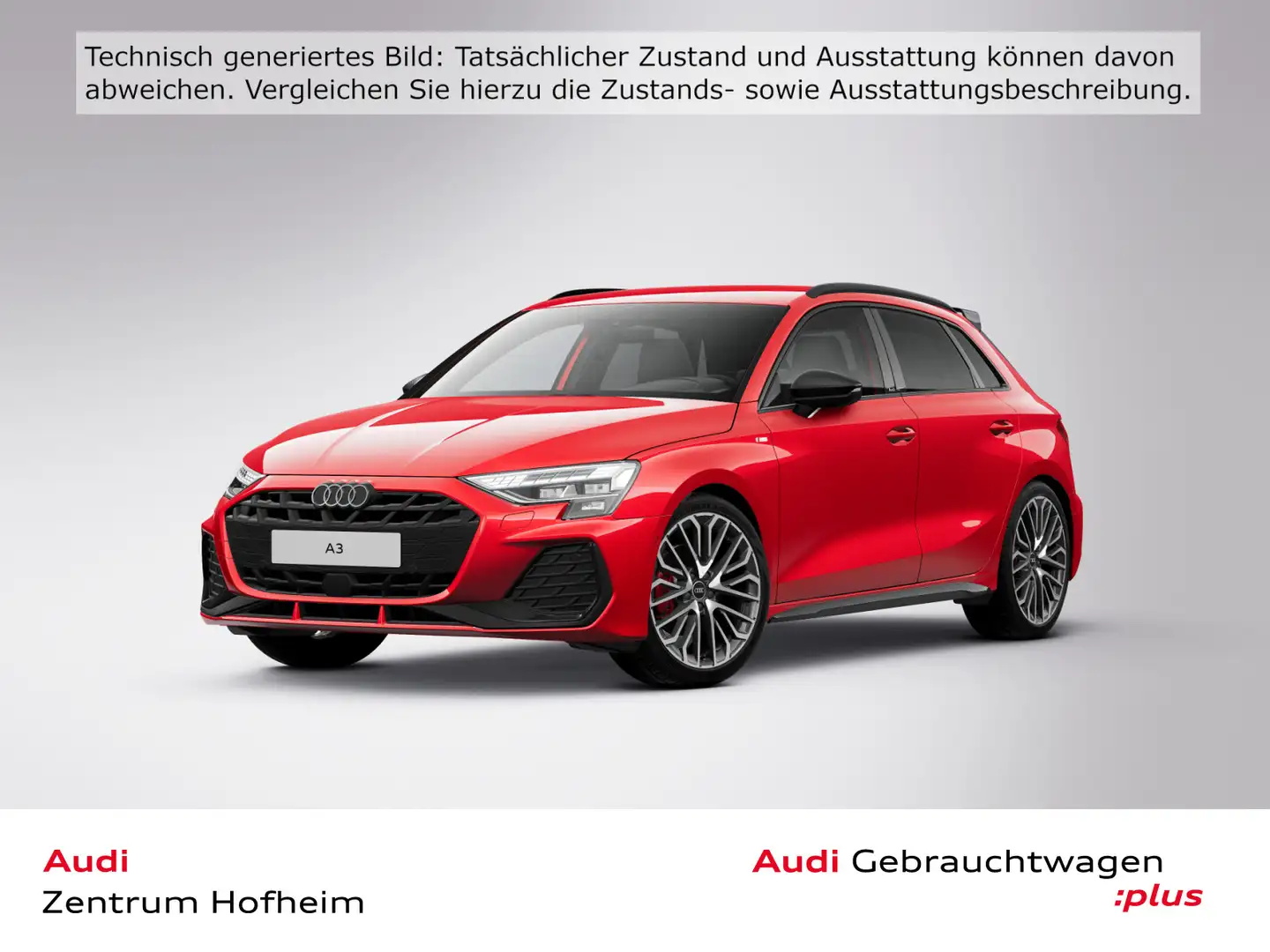 Audi A3 35 TDI 2x S line S tro*Sonos*Matrix Rot - 1
