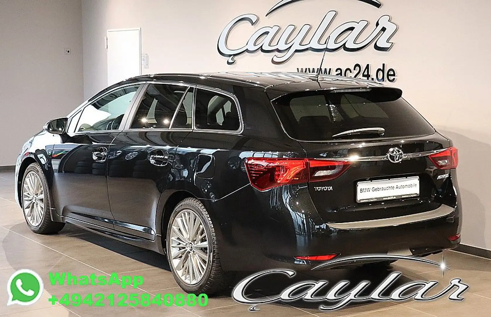 Toyota Avensis AVENSIS 2,0 AUT EXECUTIVE LEDER PANORAMA AHK 18" Schwarz - 2