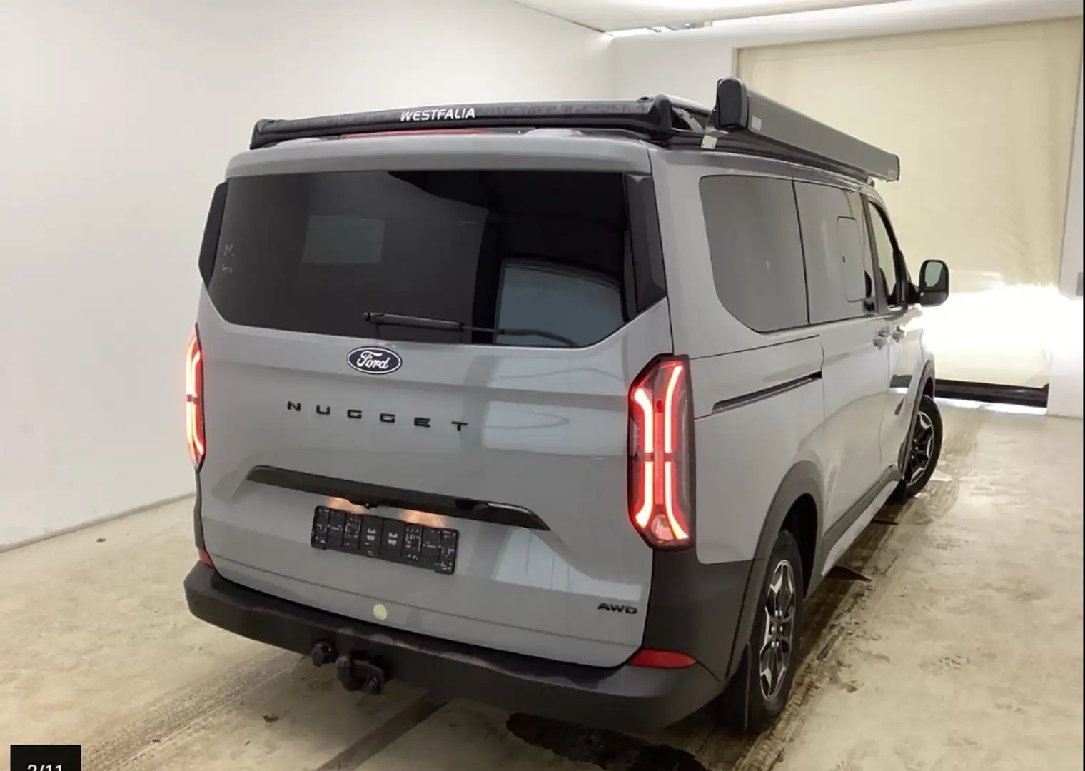 Ford Transit Custom L1 Active 4x4 Nugget Grau - 2