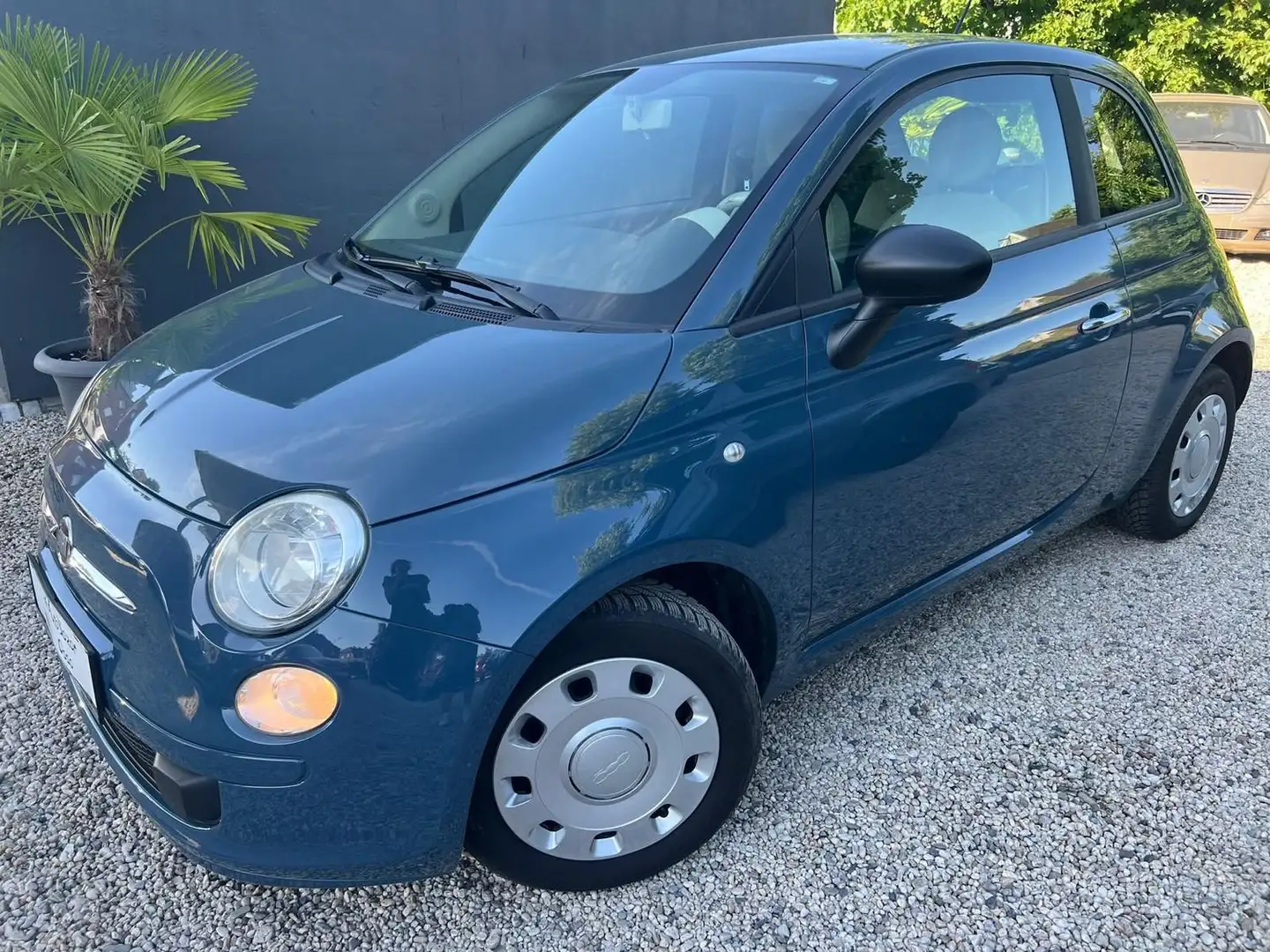 Fiat 500 1.2 Pop * Gasanlage + Benzin * Blauw - 1