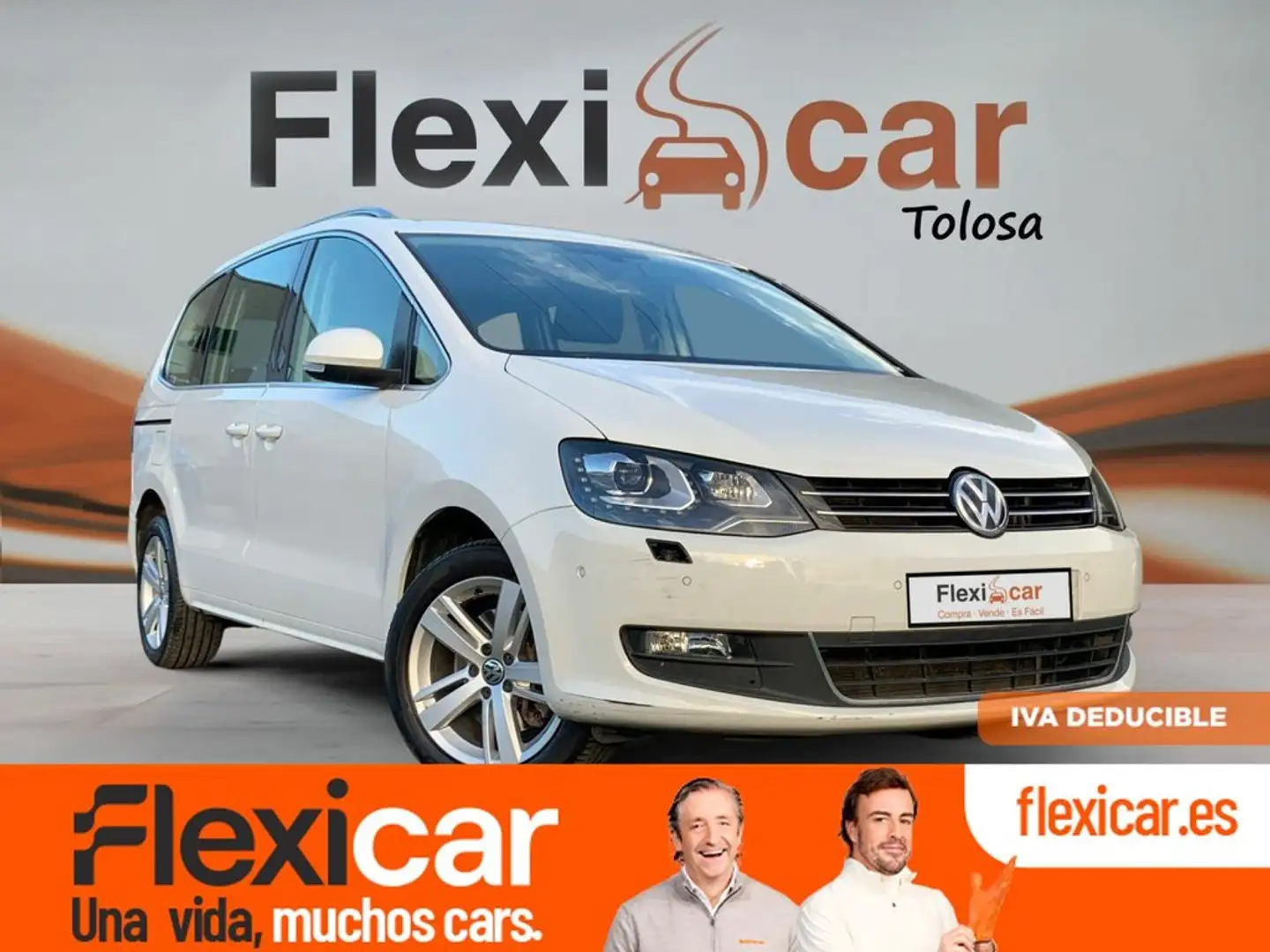 Volkswagen Sharan 2.0TDI Advance DSG 135kW Blanco - 1