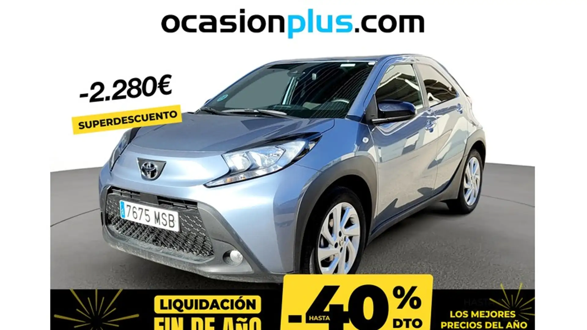 Toyota Aygo Play Gris - 1