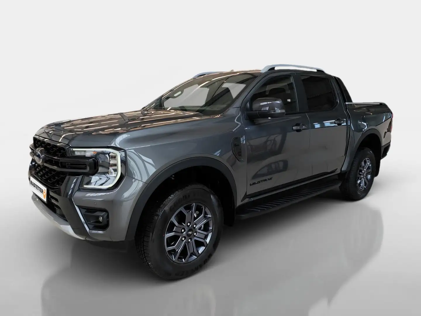 Ford Ranger DK Wildtrak 5Jahre+Rollo+AHK+Leder+Navi+virtCP+ACC Gris - 2