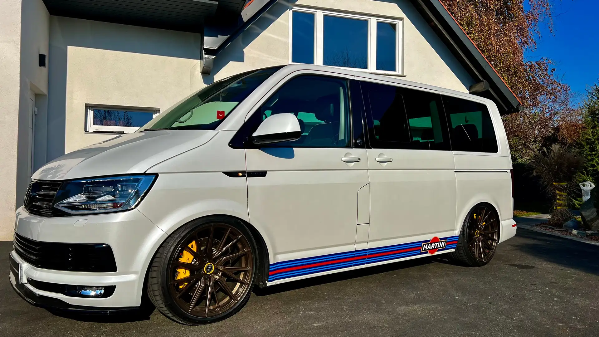 Volkswagen T6 Multivan T6-Multivan-Highline-EditionDI DSG-NeuzustandMwSt Weiß - 2