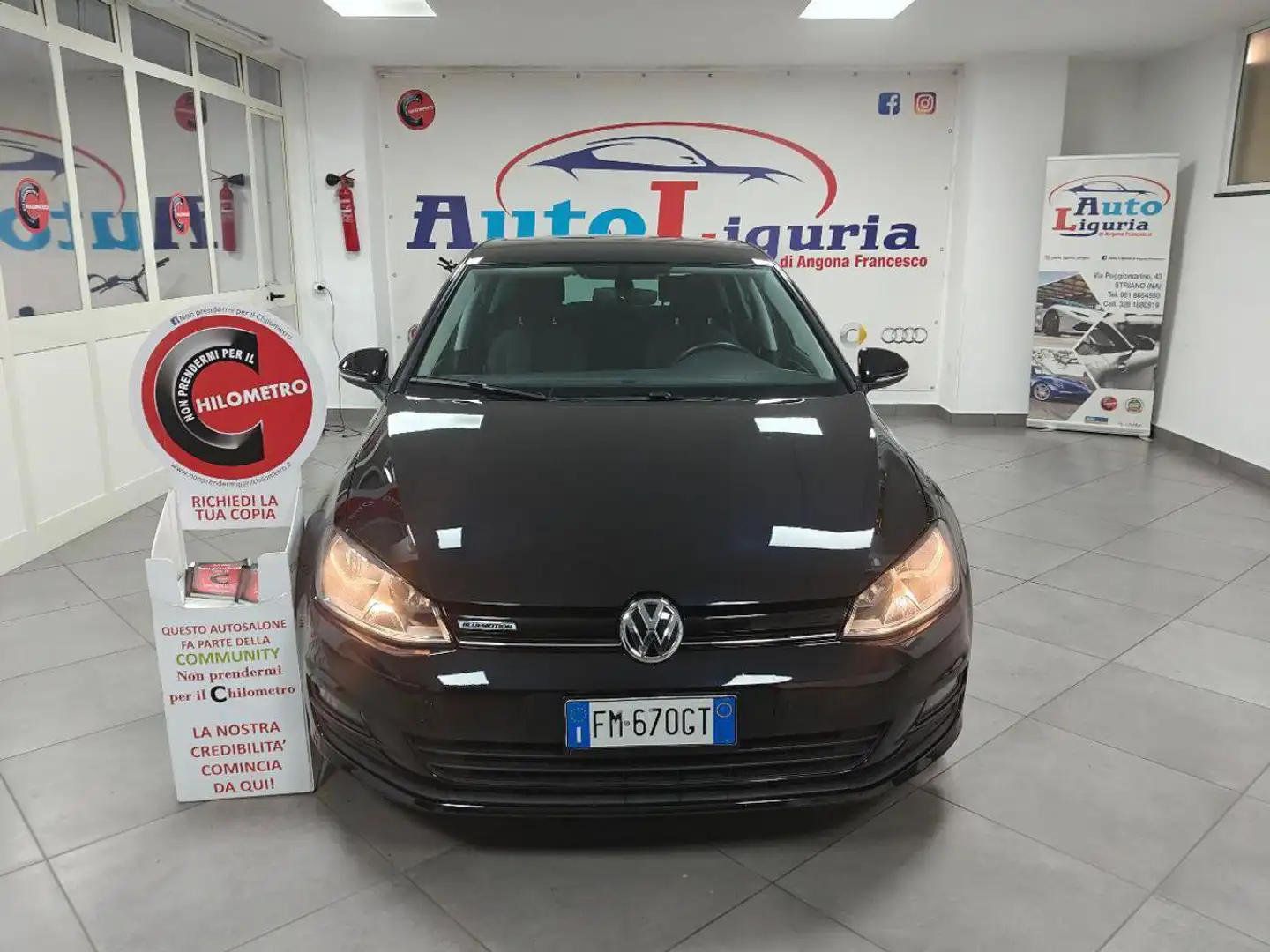 Volkswagen Golf 1.600 TDI 110CV ALLSTAR NAVIGATORE Nero - 2
