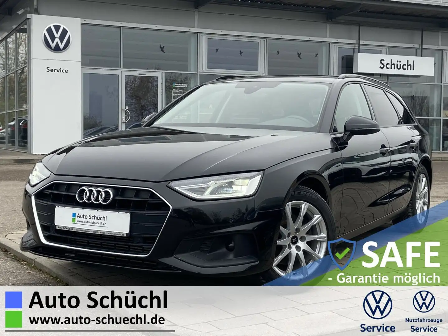 Audi A4 Avant 35 2.0 TFSI S-tronic 17"+EL.HECK+NAVI+L Schwarz - 1