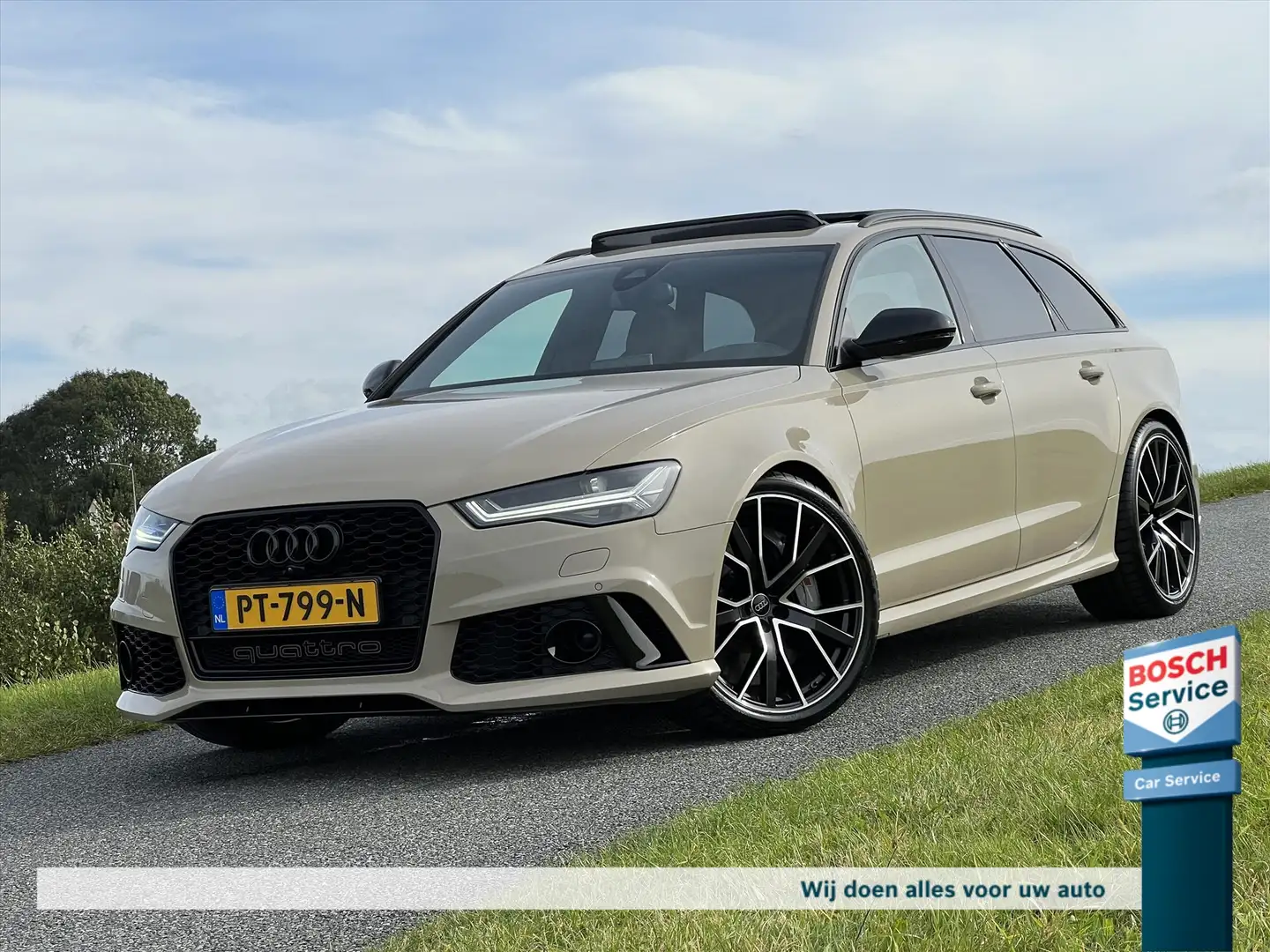 Audi RS6 4.0 TFSI V8T 605PK Performance Quattro / Pano / Sc Yellow - 1