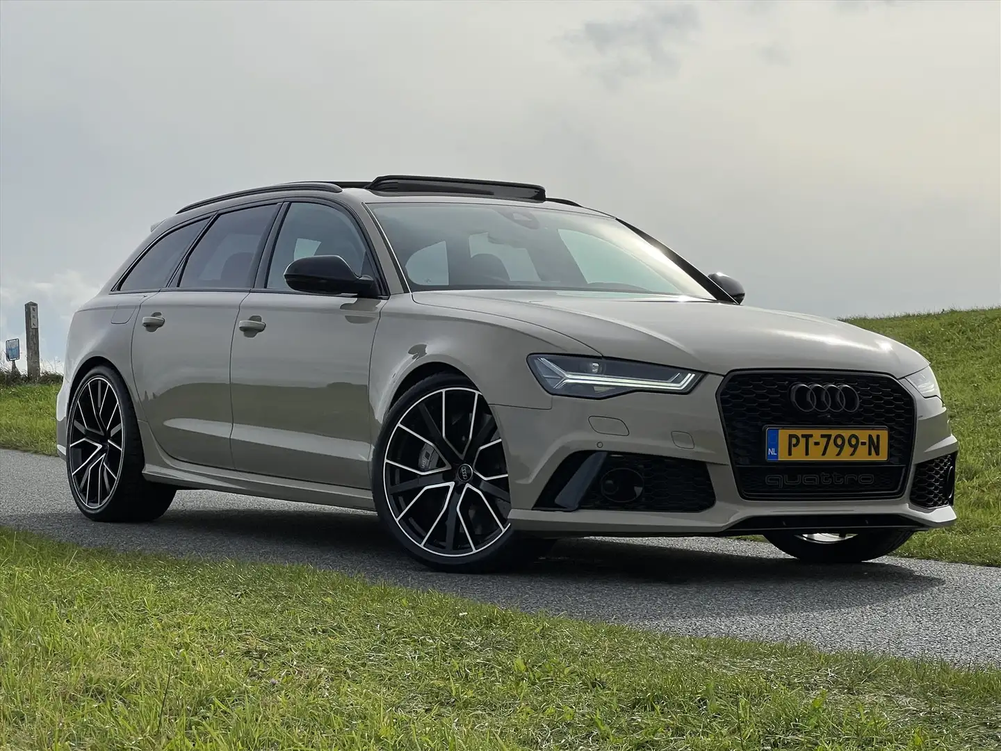 Audi RS6 4.0 TFSI V8T 605PK Performance Quattro / Pano / Sc Yellow - 2