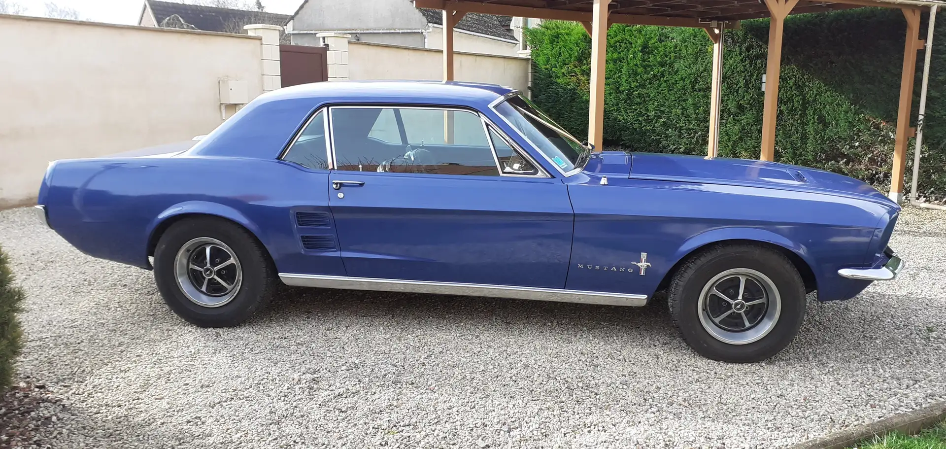 Ford Mustang 4.7 289ci 200cv V8 Bleu - 1