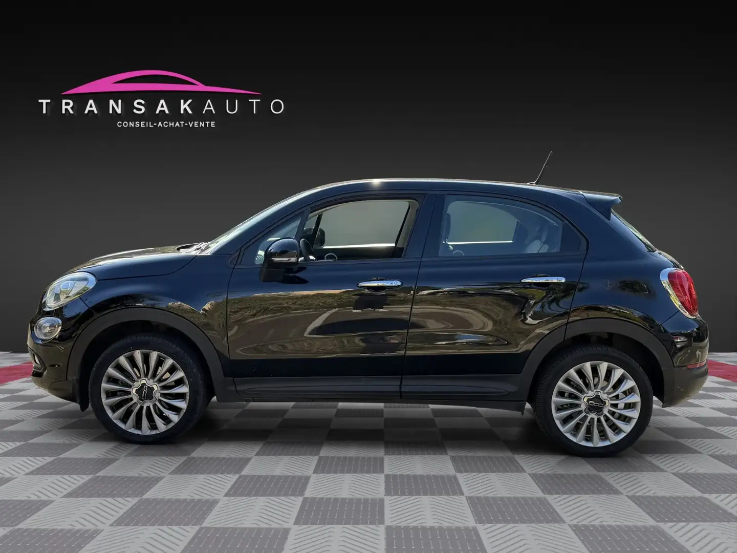 Fiat 500X 500X 1.4 MultiAir 140 ch DCT Lounge Noir - 2