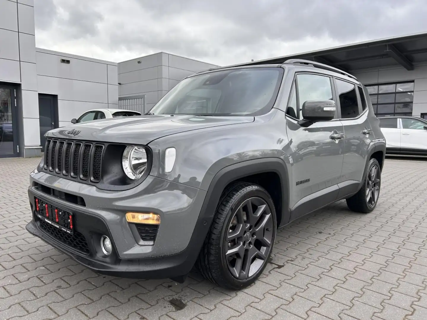 Jeep Renegade 1.3 T-GDI *Schiebedach/Leder/Navi* Gris - 2
