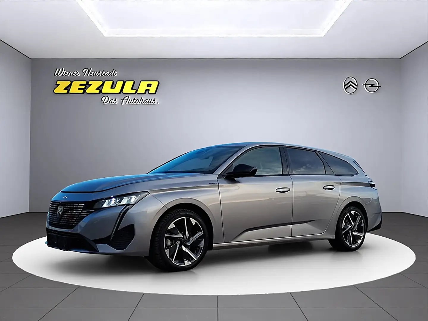 Peugeot 308 SW Hybrid 145 e-DSC6 Allure Grau - 1