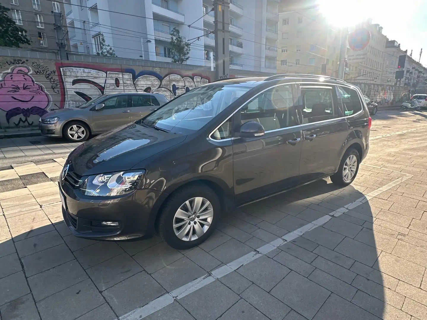 Volkswagen Sharan Sharan Comfortline BMT 2,0 TDI DPF 4Motion Comfortline Braun - 2