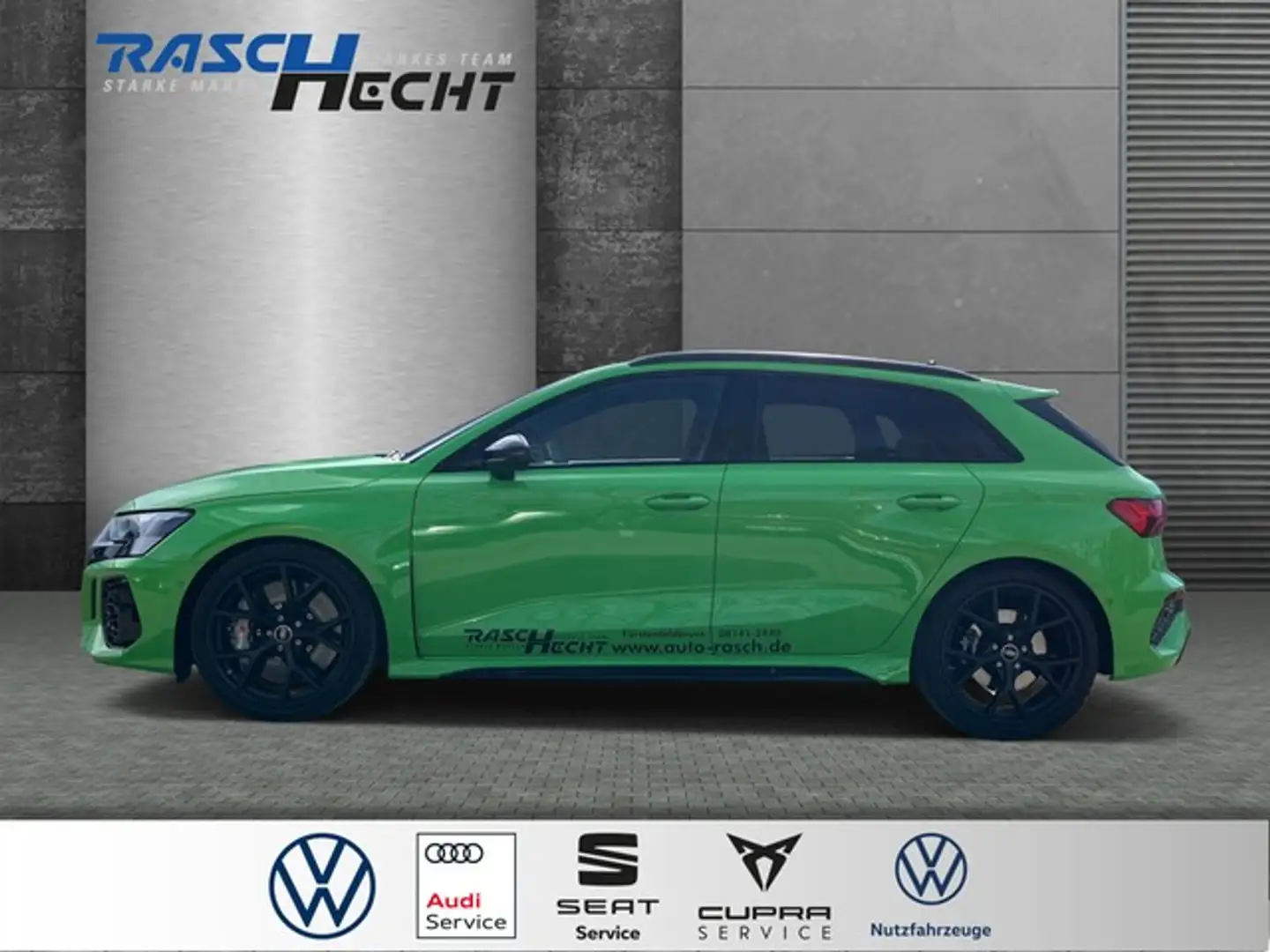 Audi RS3 Sportback 2.5 TFSI *290km/h*Matrix*Keramik* Green - 2