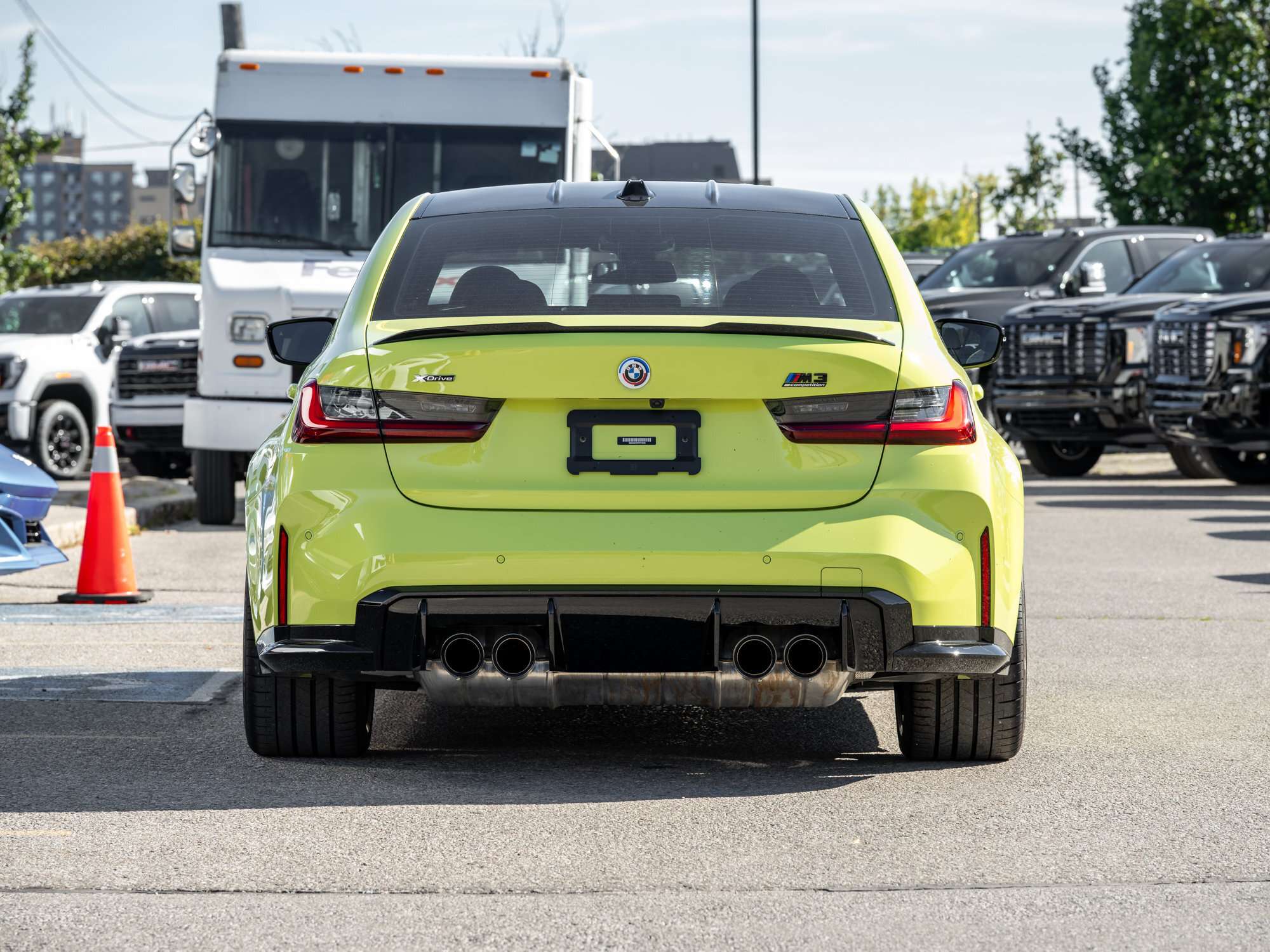 used 2023 BMW M3 car, priced at $102,995