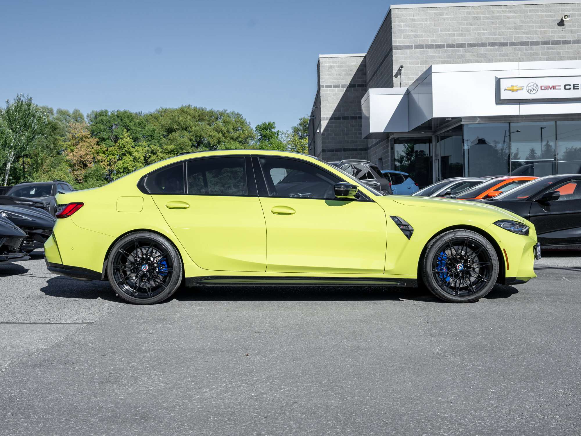 used 2023 BMW M3 car, priced at $102,995