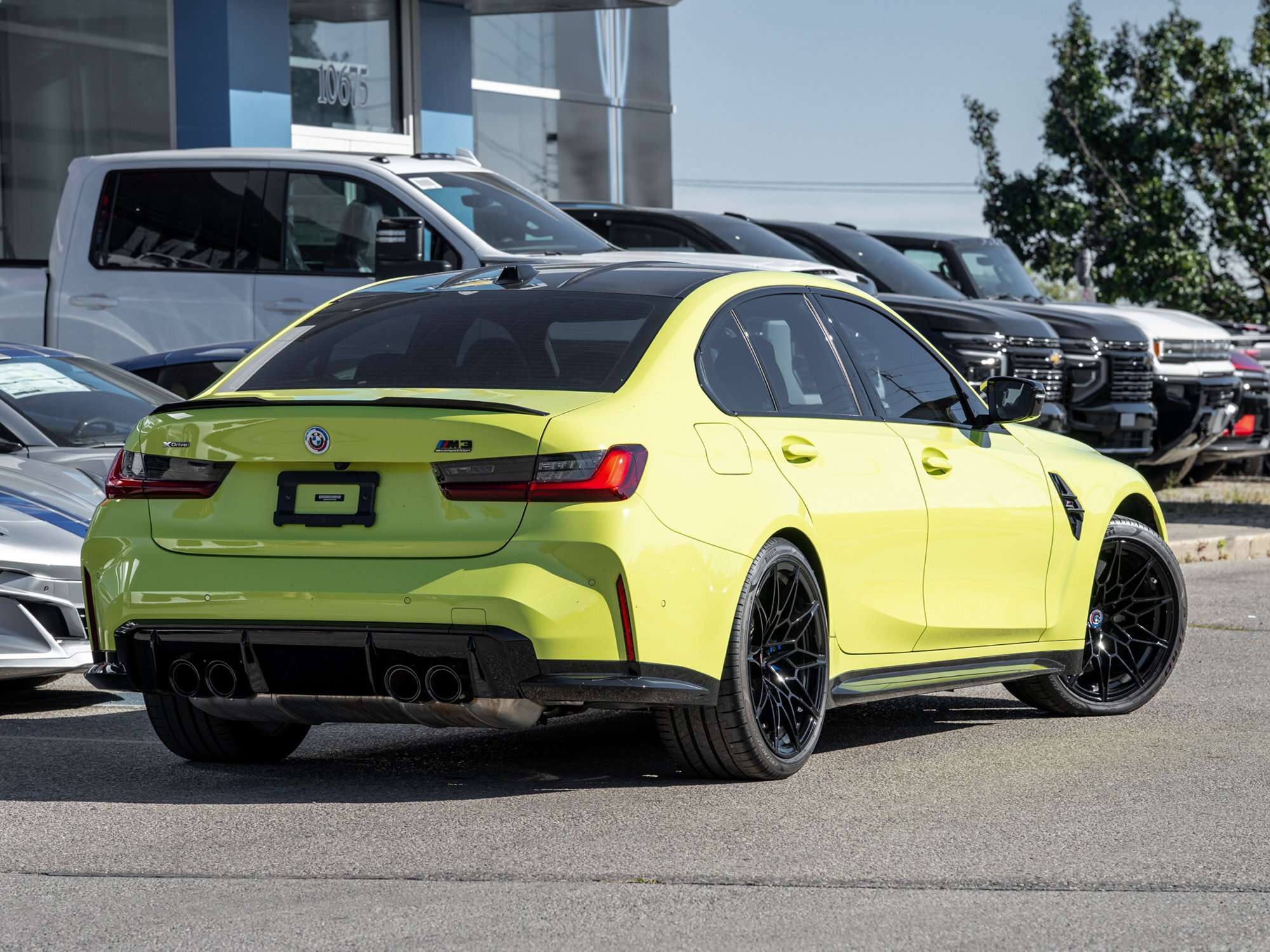 used 2023 BMW M3 car, priced at $102,995