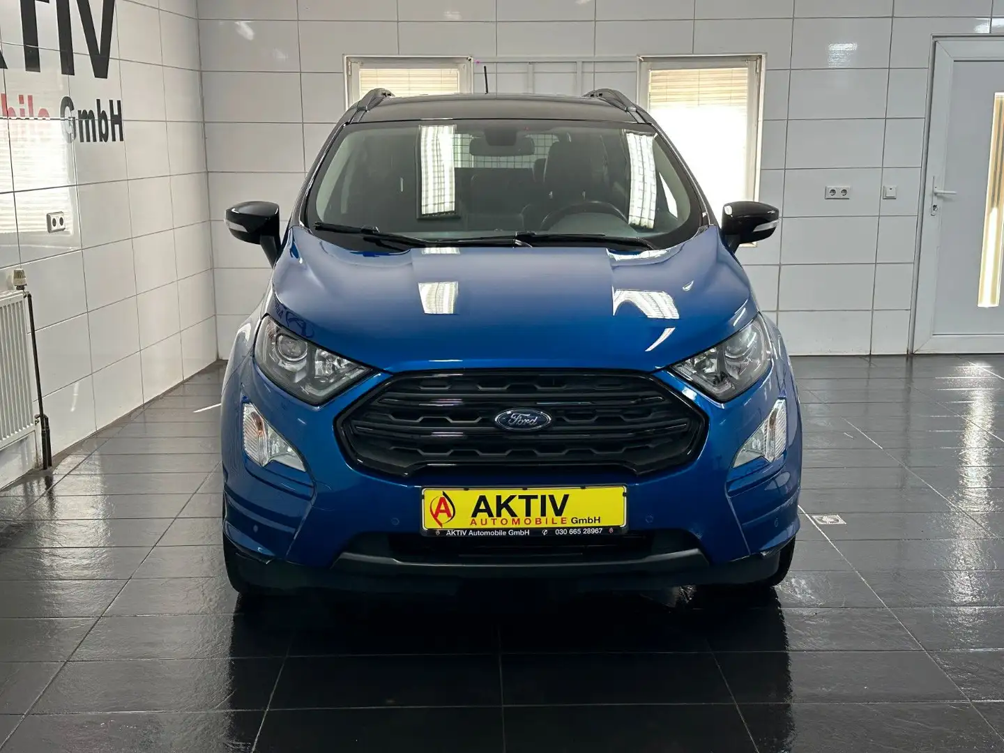 Ford EcoSport 1.0 ST-Line *Automatik*Navi*Xenon* Blau - 2