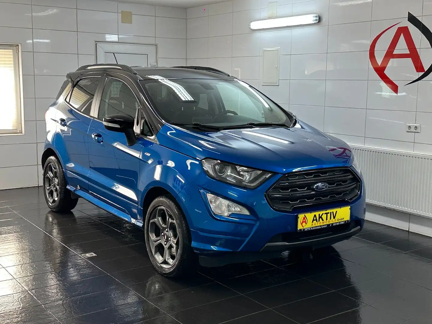 Ford EcoSport 1.0 ST-Line *Automatik*Navi*Xenon* Blau - 1
