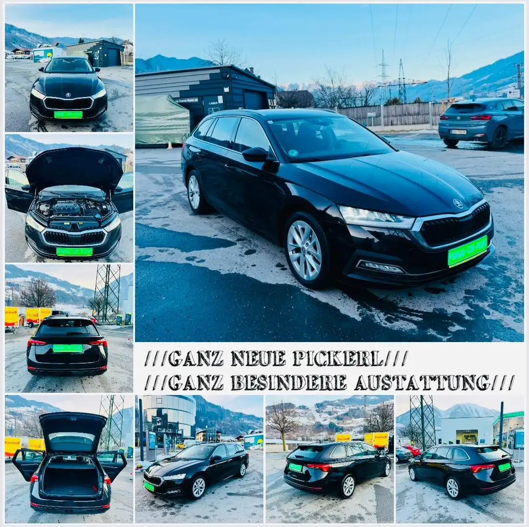 Skoda Octavia 2,0 TDI Premium PICKERL12/25 1BESITZ Schwarz - 1