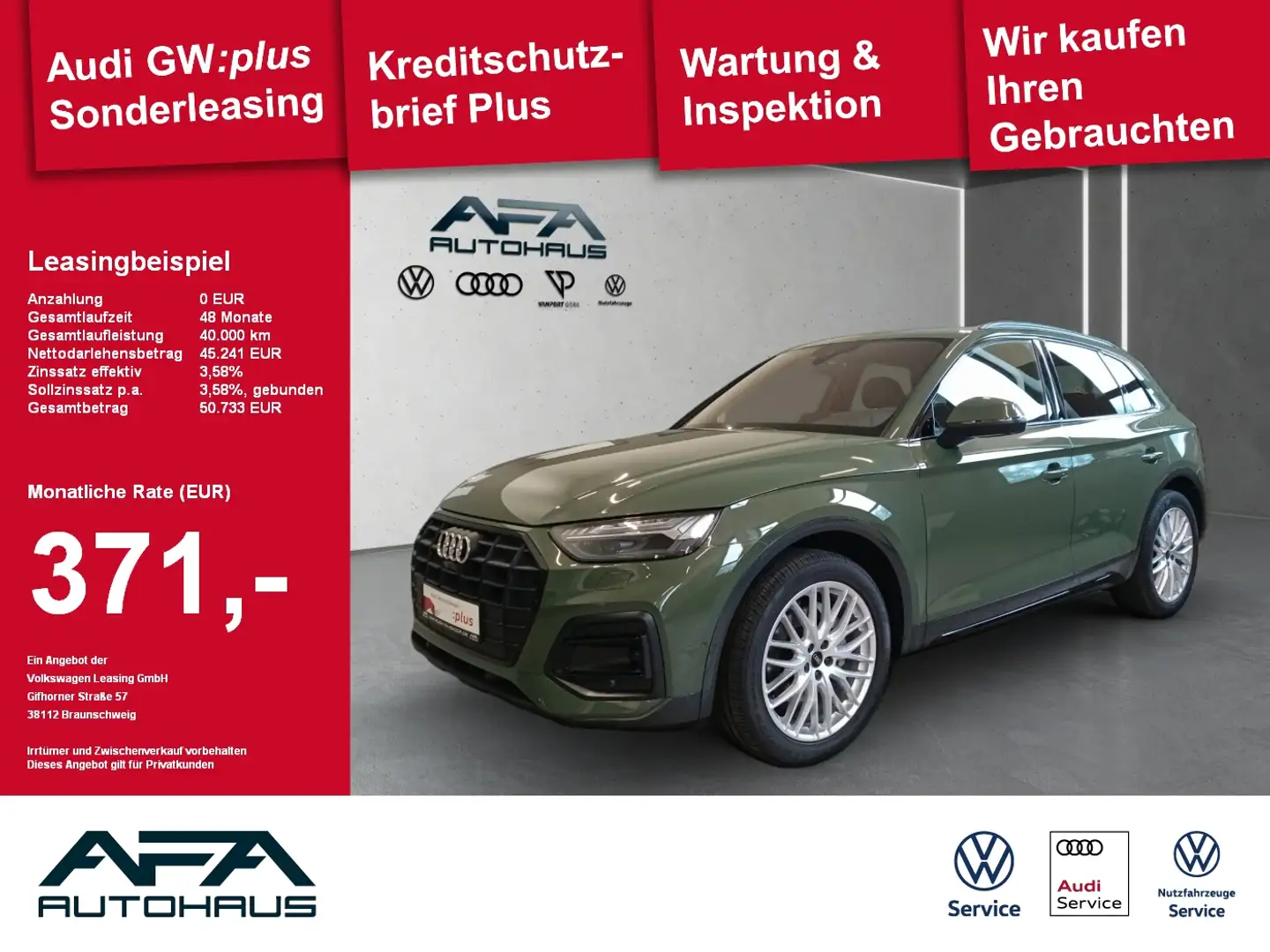 Audi Q5 SUV Advanced S-Line*AHK*Matrix*20 *opt.schwarz Vert - 1