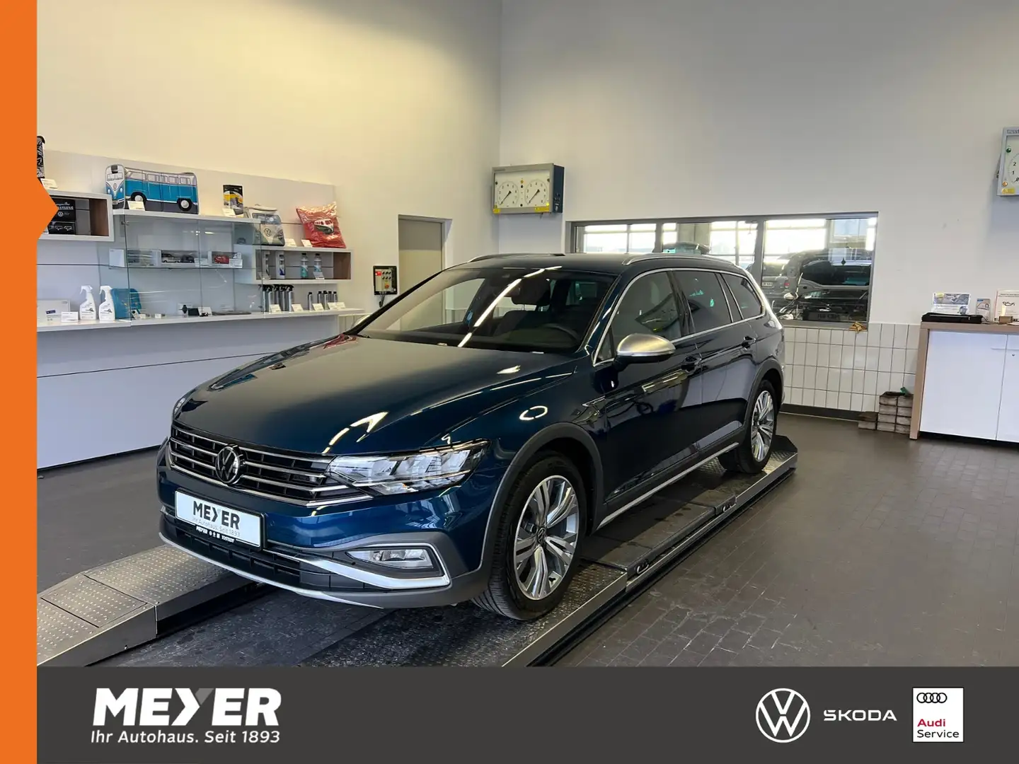 Volkswagen Passat Alltrack Variant 2.0 TDI DSG 4MOTION *AHK, LED, 18'-LM* Bleu - 1