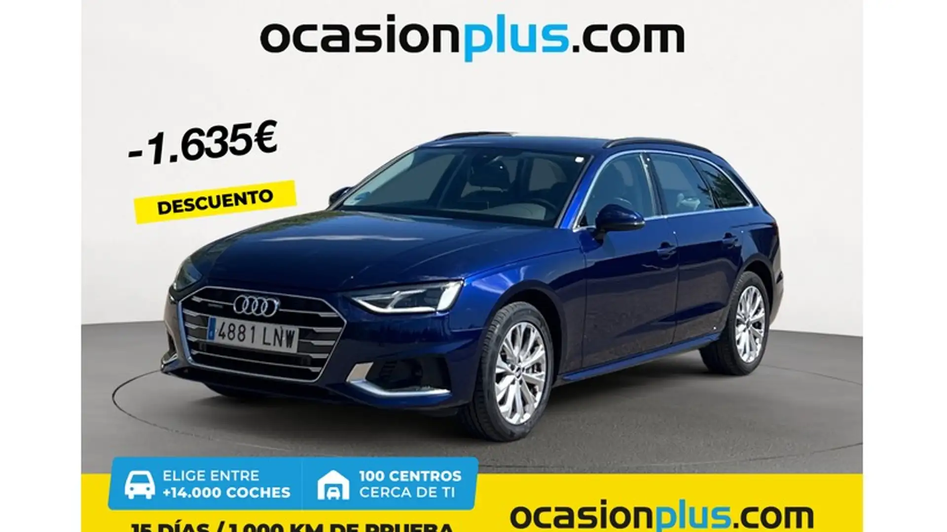 Audi A4 Avant 40 TDI Advanced quattro S tronic 150kW Blauw - 1