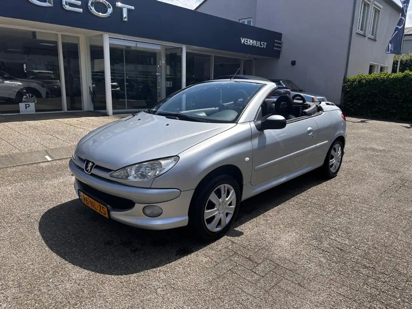 Peugeot 206 206 1.6-16V srebrna - 1