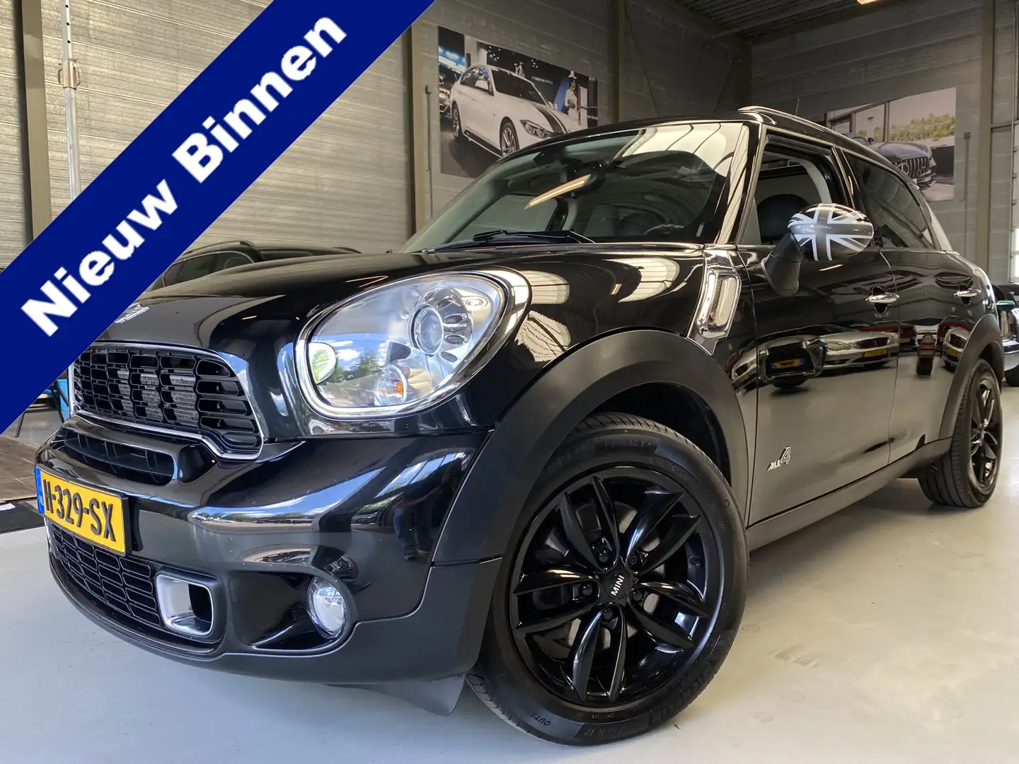 MINI Cooper S Countryman Mini 1.6 ALL4 Chili Automaat, Airco, Pano Noir - 1