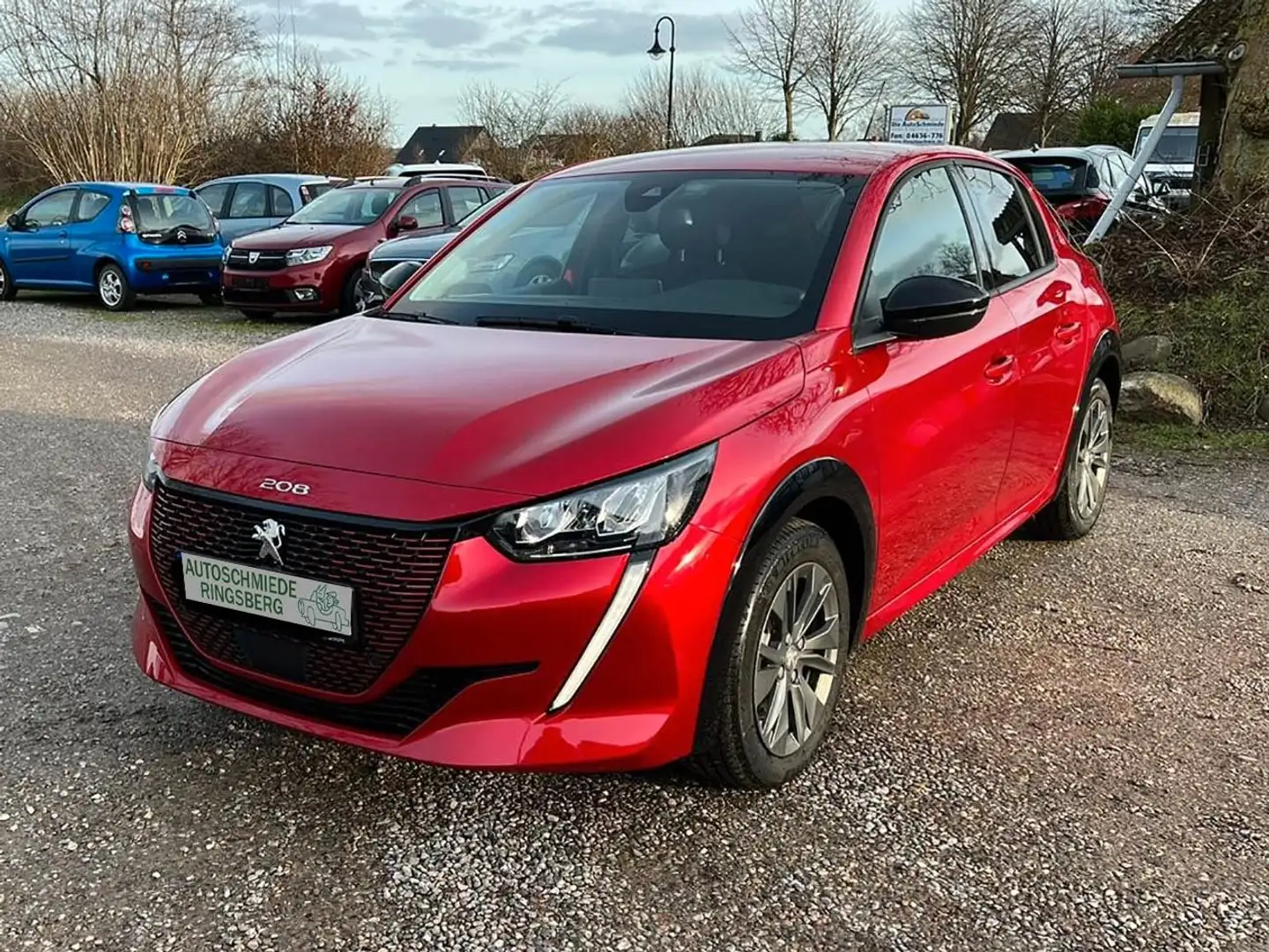 Peugeot 208 Allure SHZ ACC Spurhalteassitent DAB Rot - 1
