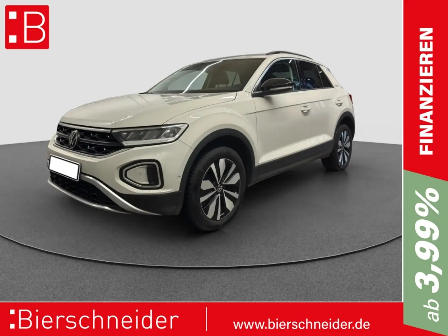 Volkswagen T-Roc 1.0 TSI Goal AHK NAVI KAMERA LED Grau - 1