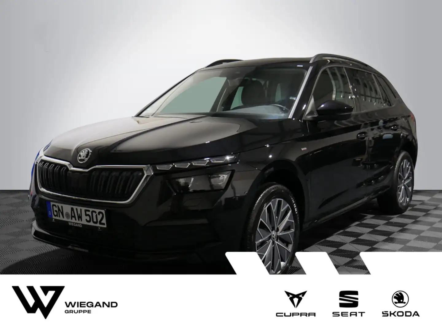 Skoda Kamiq 1.0 TSI Tour PDC SHZ KAMERA NAVI LED Schwarz - 1