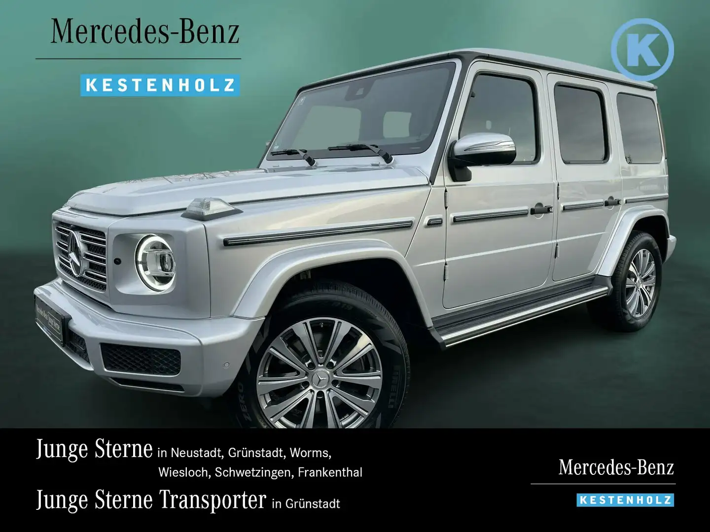 Mercedes-Benz G 400 G 400 d EXCLUSIVE+SCHIEBEDACH+KAMERA+AMBI+MLED SHD Silber - 1