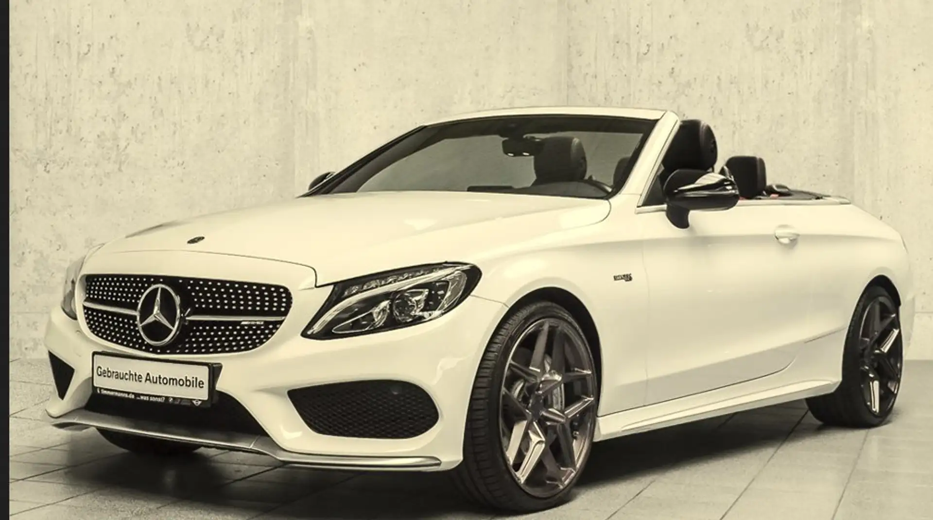 Mercedes-Benz C 43 AMG AMG C 43 Cabrio 4Matic 9G-TRONIC Blanc - 1